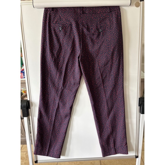 Banana Republic women's size 6 Avery straight leg navy ed slacks - Picture 3 of 4